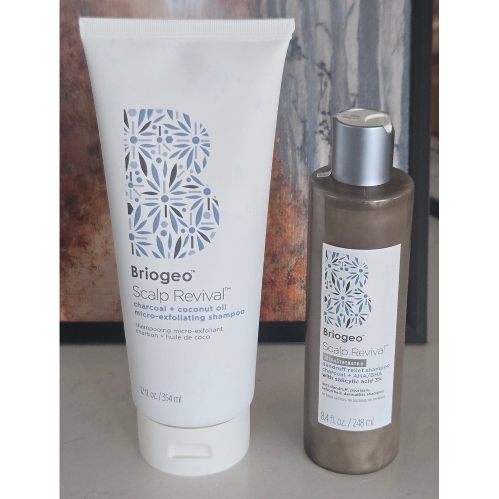 Briogeo Scalp Revival Micro-Exfoliating + Dandruff Relief Shampoo 12oz/ 8.4oz